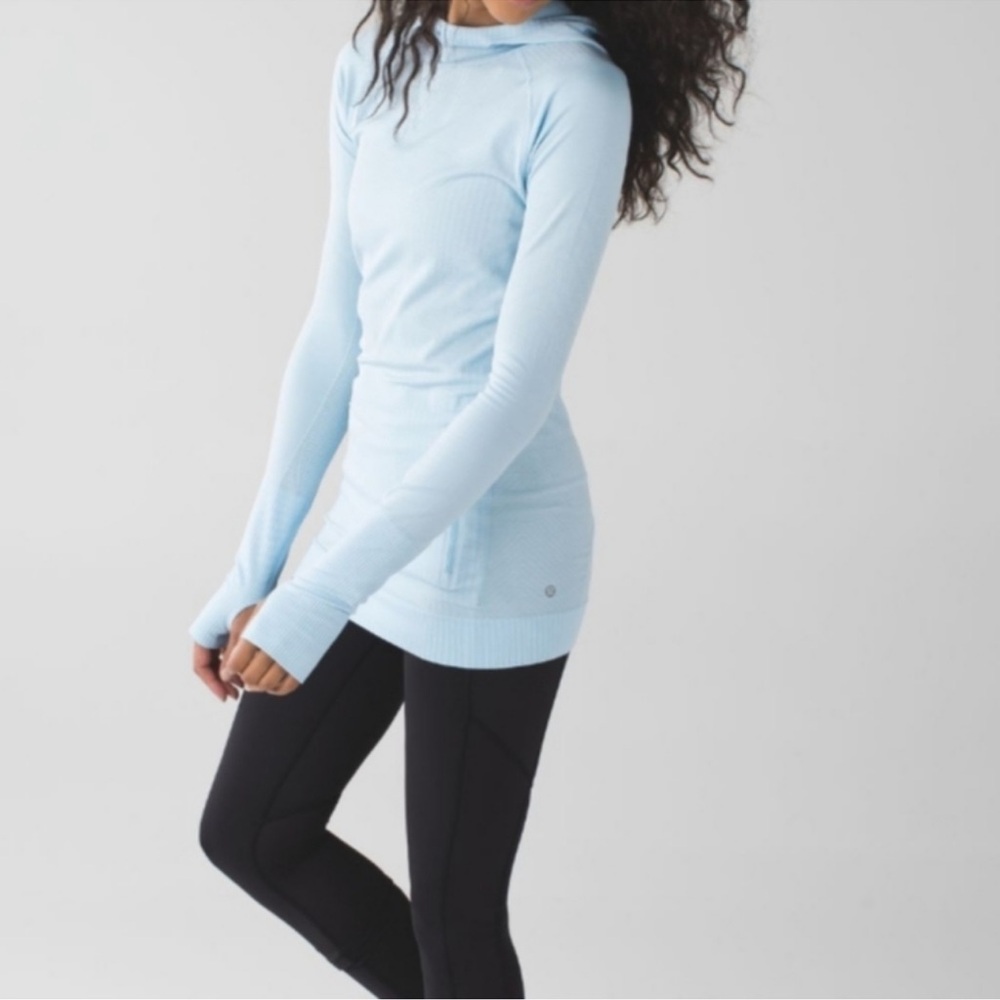 Women's Light Blue Rest Less Hoodie sz8